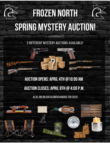 Event Frozen North Spring Mystery Auction!