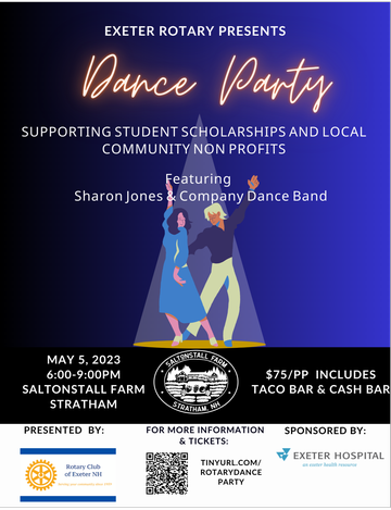 Event Exeter Rotary presents:  Dance Party with The Sharon Jones Band