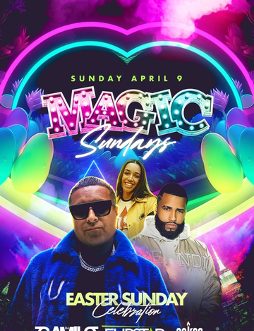 Event Magic Sundays Easter Sunday DJ Camilo Live At 11:11 Lounge