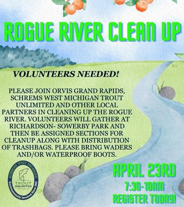 Event Orvis National Cleanup Day - Rogue River 