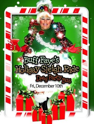 Event "HOLIGAY SLEIGH RIDE" Buff Faye's Friday Night Party Bus