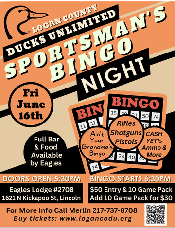Event Logan County Sportsman's Bingo Night