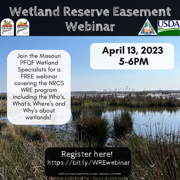 Event Wetlands and Wetland Reserve Easements Webinar