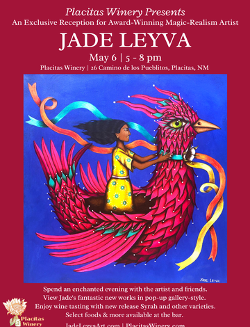 Event Placitas Winery Presents: An Exclusive Reception for Magic-Realism Artist Jade Leyva