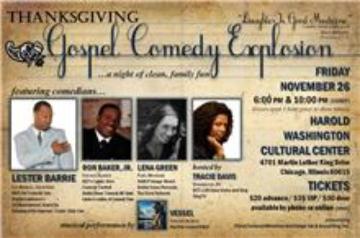 Event Thanksgiving Gospel Comedy Explosion