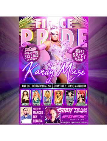 Event Fierce Pride Feat Kandy Muse 