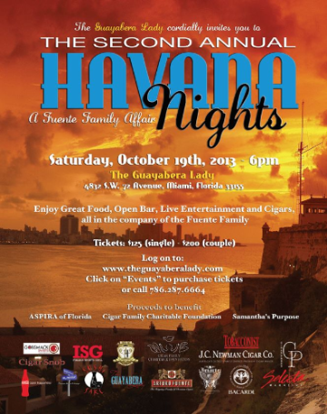 Event 2nd Annual Havana Nights: A Fuente Family Affair
