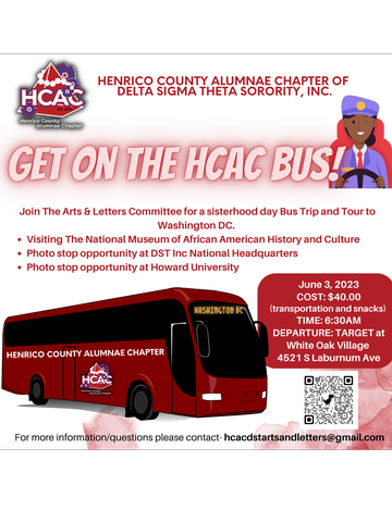 Event HCAC Sisterhood Bus Trip