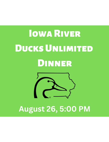 Event Iowa River DU Dinner-Washington, IA