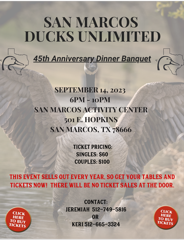 Event San Marcos Dinner