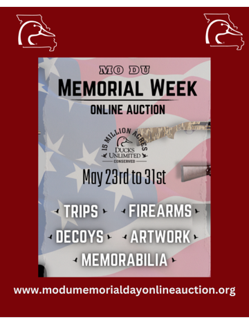 Event MO DU Memorial Day Online Auction