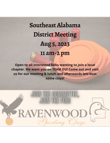 Event Southeast Alabama District Workshop/Meeting- Newville