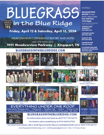 Event Bluegrass in the Blue Ridge Music Festival 2024