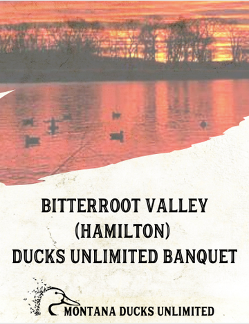 Ducks Unlimited Banquet — The Custer Beacon