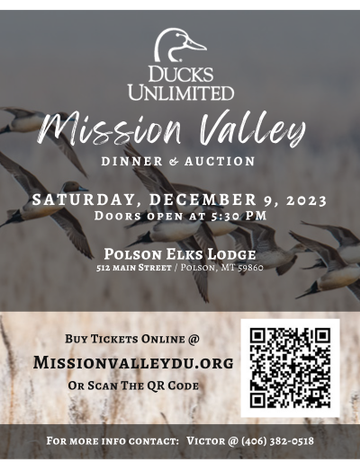 Event Mission Valley (Polson) Ducks Unlimited Banquet