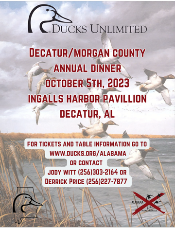 Event Decatur Ducks Unlimited Annual Dinner