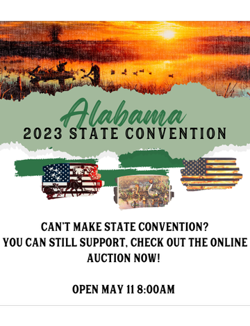 Event Alabama Ducks Unlimited State Convention Online Auction