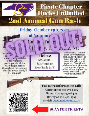 Event ECU Pirate DU - 2nd Annual Gun Bash - SOLD OUT!