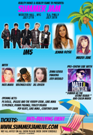 Event Reality Dance & Reality Fame TV: Summer Jam