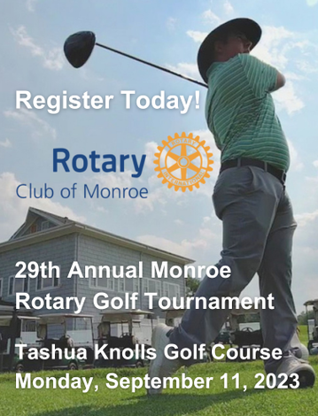 Event 29th Annual Monroe Rotary Golf Tournament