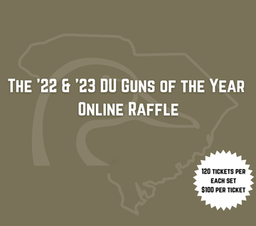 Event The '22 & '23 DU Guns of the Year Online Raffle