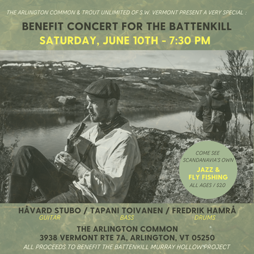 Event Battenkill Benefit Concert - Jazz & Fly Fishing