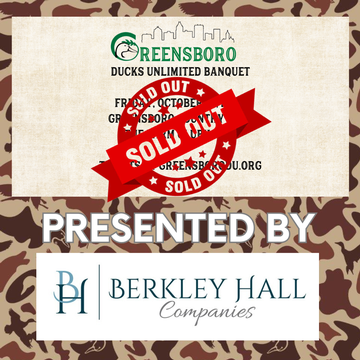 Event Greensboro DU Dinner Event Presented By: Berkley Hall Companies - SOLD OUT!!