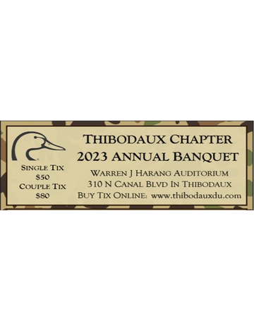 Event Thibodaux Ducks Unlimited Banquet