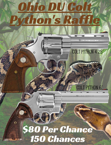 Event Ohio DU Colt Python's Raffle!