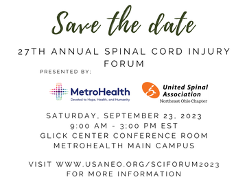 Event 27th Annual MetroHealth Spinal Cord Injury Forum