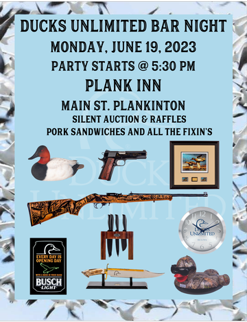 Event Plankinton Ducks Bar Night