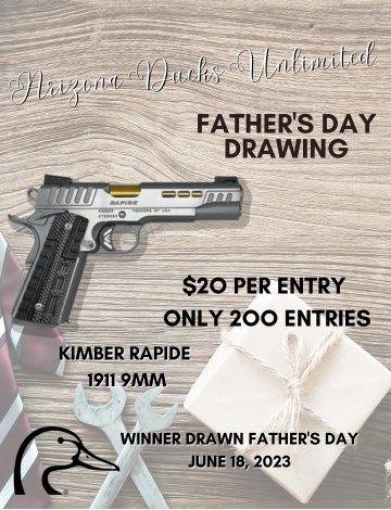Event Father's Day Kimber Rapide 1911 9mm