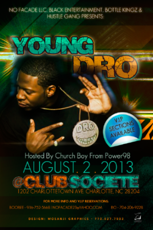 Event YOUNG DRO CHARLOTTE