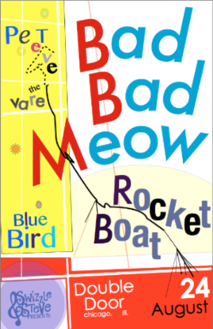 Event Bad Bad Meow | Rocketboat | Pet Peeve | The Vare |