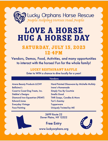 Event Love a Horse - Hug a Horse Day!