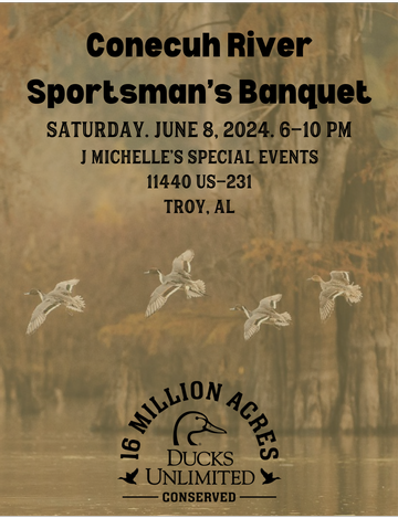 Event Conecuh River Sportsman's Dinner- Troy