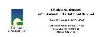 Event Elk River Goldeneyes Ducks Unlimited Banquet