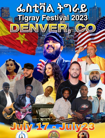 Event  Festival Tigray 2023 Denver, Colorado : Rebuild Our Tigray!