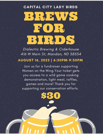 Event Brews for the Birds Pint Night!