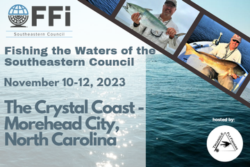 Event "Fishing the Waters of the Southeastern Council" North Carolina's Crystal Coast