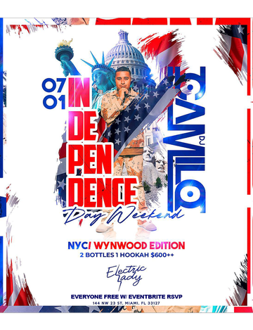 Event Independence Day Weekend 2023 DJ Camilo Live At Electric Lady
