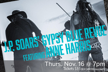 Event JP Soars' Gypsy Blue Revue featuring Anne Harris