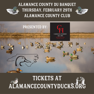 Event Alamance County DU Banquet Presented By: Carolina Hosiery - SOLD OUT!!