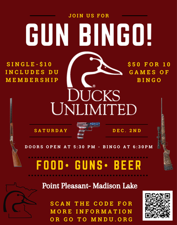 Event Madison Lake Gun Bingo