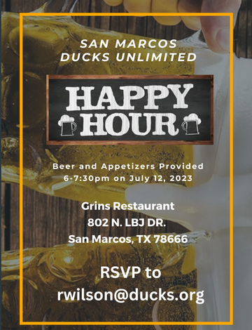 Event San Marcos Happy Hour