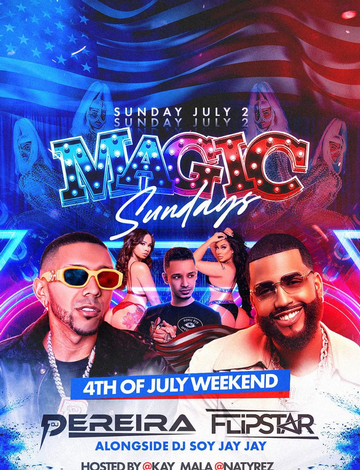 Event Magic Sundays Pre July 4th Weekend At 11:11 Lounge
