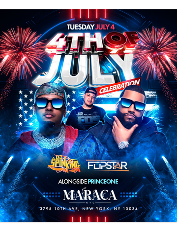Event 4th Of July Celebration At Maraca NYC