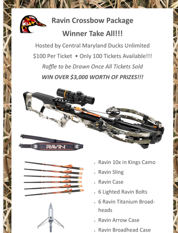 Event Ravin Crossbow Package Winner Take All Giveaway - Hosted by Central MD DU