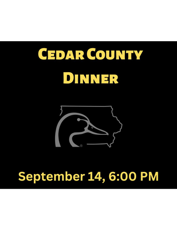 Event Cedar County Ducks Unlimited Dinner-Durant