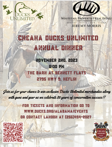 Event Cheaha Ducks Unlimited Dinner